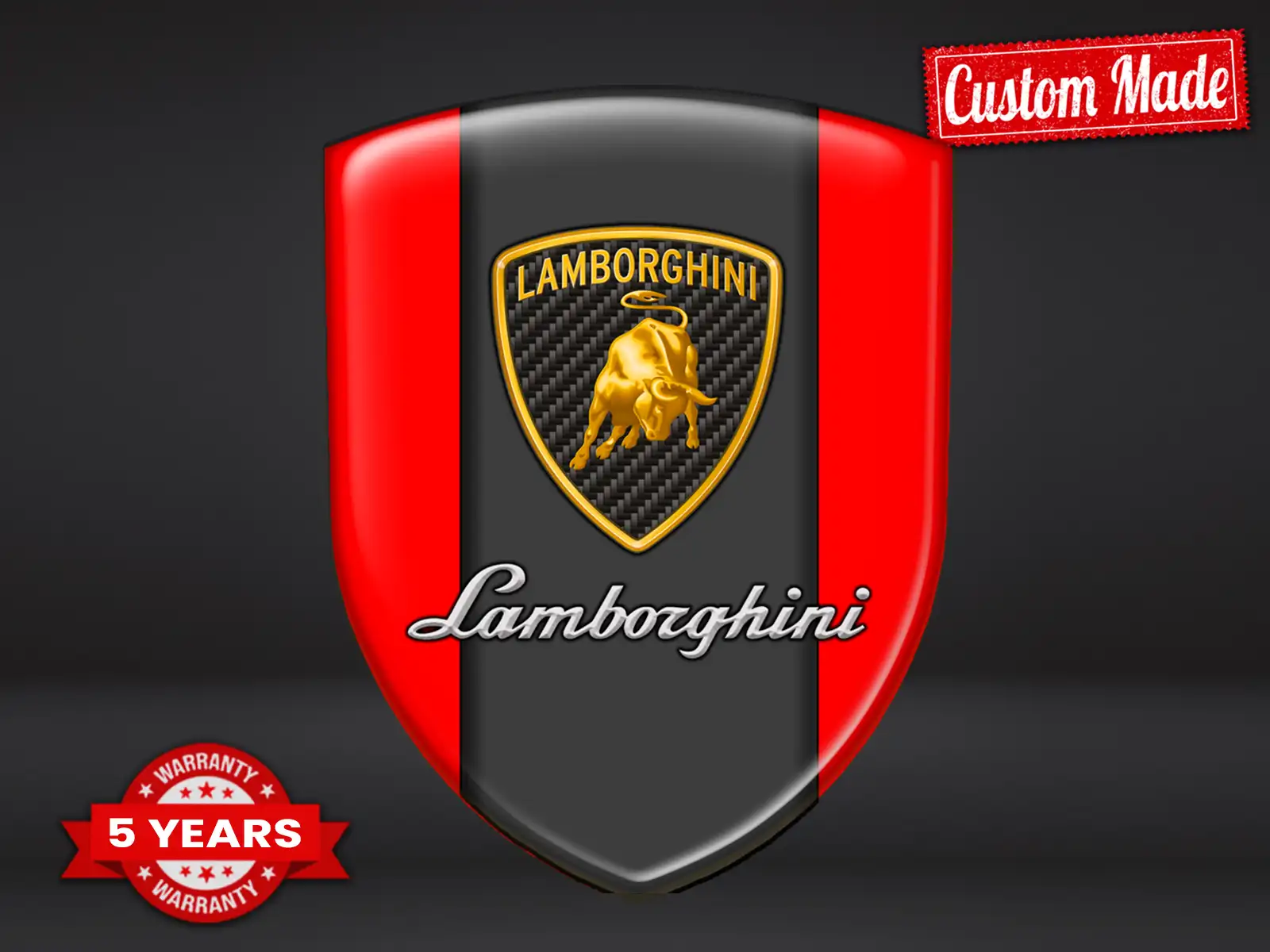 Lamborghini Parachoques Hechos Tuning Carreras Resistente 